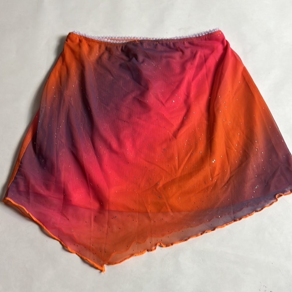 PRINCESS POLLY LOXLEY MINI SKIRT MULTI | Size 4 - Picture 4 of 9